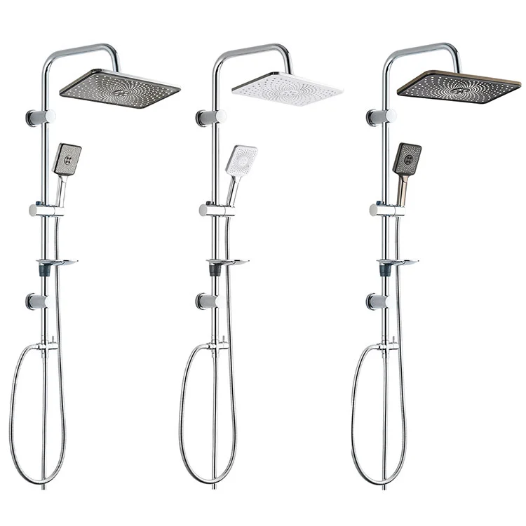 304 SS Shower Column Set with 3 Mode Rainfall Shower Head