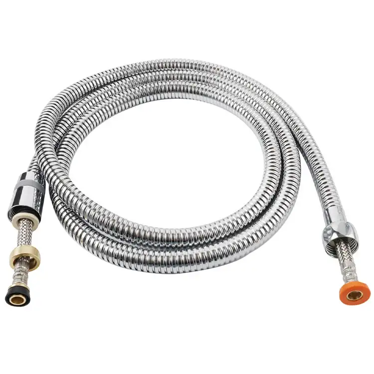 360° Tangle-free 201 SS Braided Chrome Flexible Hose