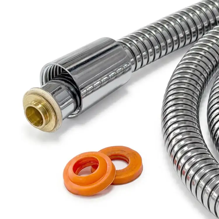 G1/2 1.25m Shower Hose with Brass Nuts and Insert