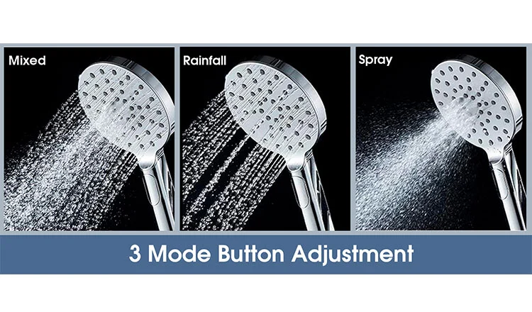 Stainless Steel Short Shower Sliding Bar Set with Hose