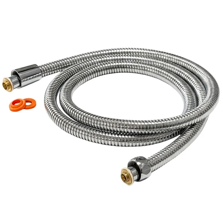 G1/2 1.25m Shower Hose with Brass Nuts & Insert