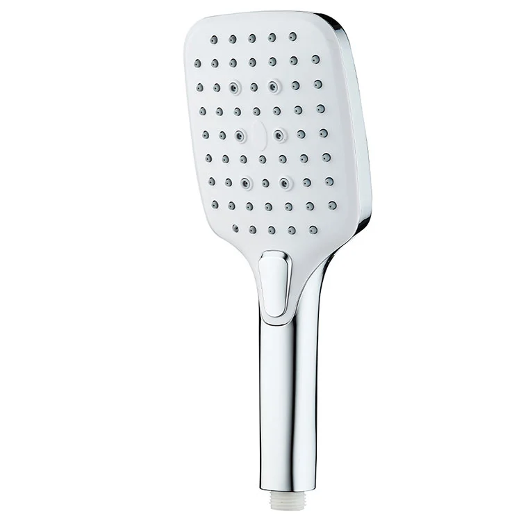 Matte Black Handheld Shower Head with Silicone Nozzles